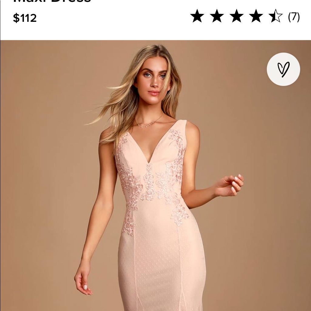 Lulus Ballroom Blush Lace Swiss Dot Maxi Dress